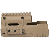 Tekko Polymer AK47 Integrated Rail System - Scorched Dark Earth