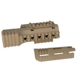 Tekko Polymer AK47 Integrated Rail System - Scorched Dark Earth