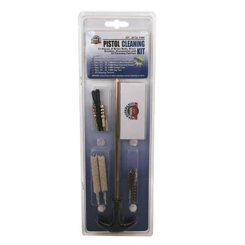 11 Piece Pistol Cleaning Kit - 357-38-9mm