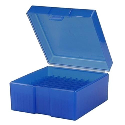 #1009, 243-308 100 ct. Ammo Box - Blue