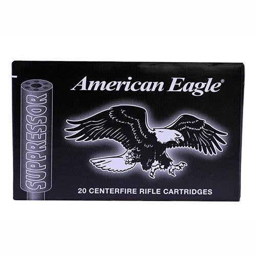 300 AAC Blackout - American Eagle Suppressor, 220 Grains, Open Tip Match Subsonic, Per 20