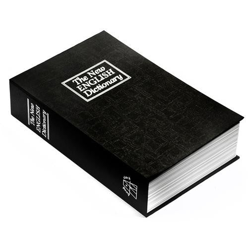 Book Safe w-Key - Hidden Dictionary