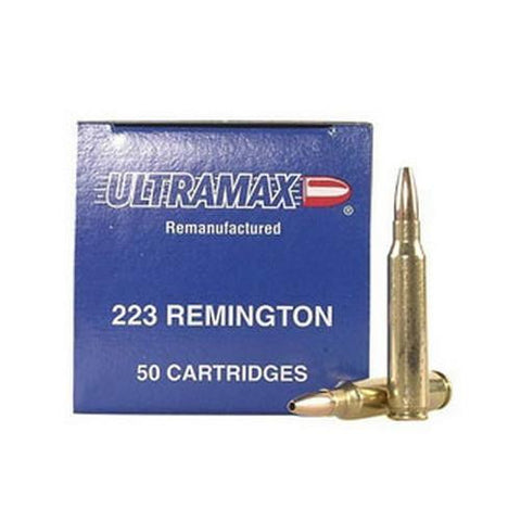 223 Remington Remanufactured - 52 Grains, Jacketed Hollow Point, Per 50