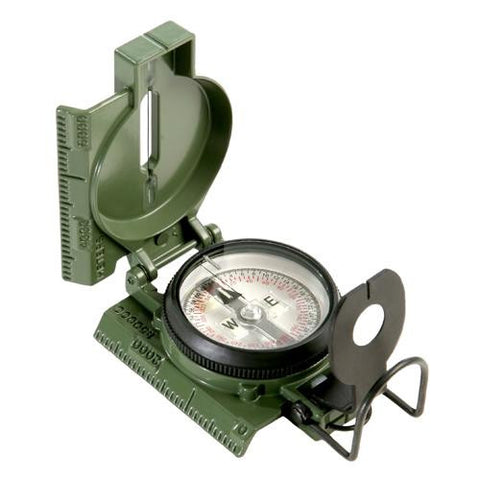 Official US Miltary Tritium Lensatic Compass - Clam Pack
