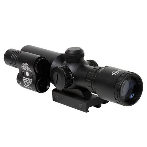 1.5-5x32mm Riflescope with Attached Green Laser