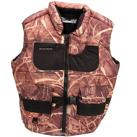 Hunting Vest Adult, Camo - XX-Large