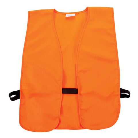 Adult Safety Vest, Chest 38" to 48", Orange