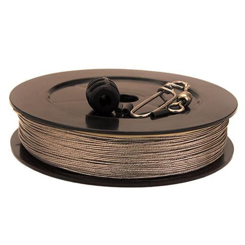 180 lb HP Stainless Steel Downrigger Cable - 400 Foot Spool Kit