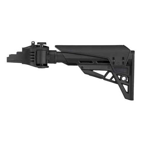 AK-47 TactLite Adjustable Side Folding Stock with Scorpion Recoil Pad, Black