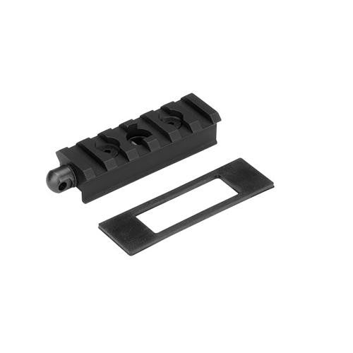 Swivel Stud Picatinny Rail Adapter Black