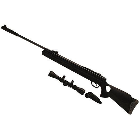 125th Vortex Combo - 177 Caliber with 3-9x32mm Sacope, Black Synthetic Thumbhole Stock