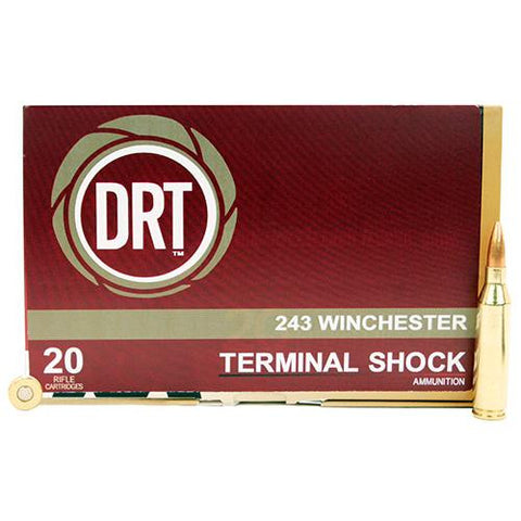 243 Winchester 95 Gr Terminal Shock (Per 20)