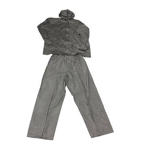 Adult All-Weather Rain Suit - Small, Gray