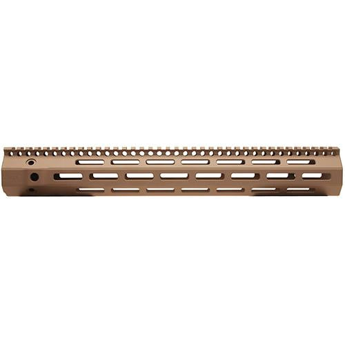 308 M-Lok Aluminum Rail - 15", Flat Dark Earth