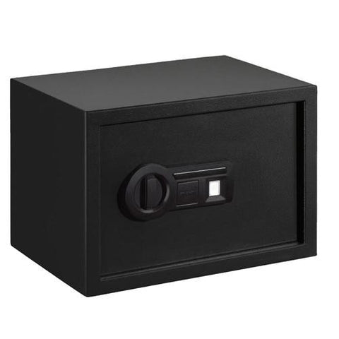 Personal Safe - Biometric Lock with Shelf, Black