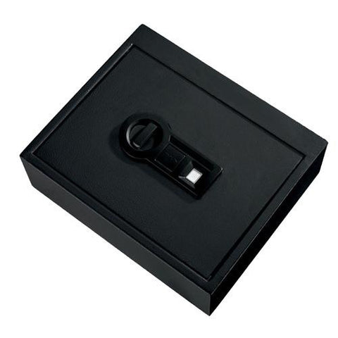 Personal Safe - Drawer with Biometric Lock, Black