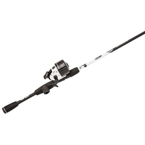 Abumatic S Spincast Combo - 10, 4.3:1 Gear Ratio, 2 Bearings, 6' 2pc Rod, 6-12 lb Line Rate, Ambidextrous