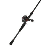 Ceymar Baitcast Combo, 7' Length, 1 Piece Rod, Medium Fast Power, Fast Action