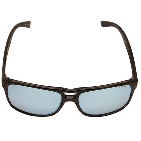 Holsby Sunglasses, Black Woodgrain Frames, Blue Water Serilium Lens