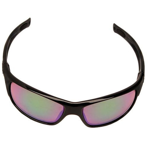 Guide II Sunglasses - Gloss Black Frames, Green Water Serilium Lens
