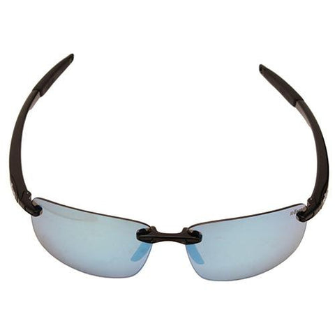 Descend N Sunglasses - Black Frame, Blue Water Serilium Lens