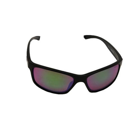 Harness Sunglasses - Black Frames, Green Water Serilium Lens
