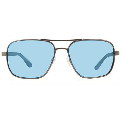 Freeman Sunglasses - Gun Metal Frames, Blue Water Crystal Lens