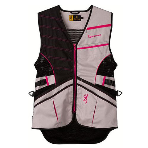 Ace Shooting Vest - Hot Pink, X-Large