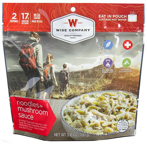 Entr¿e Dish - Noodles and Beef with Mushroom Sauce, 2 Servings