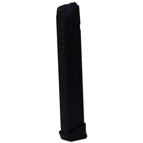 Glock 17, 9mm, 33 Rounds Replacement Magazine, Black