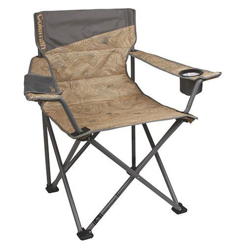 Chair - Quad, Oversized, Topo Print
