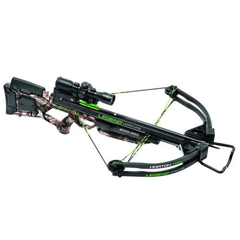 Legend Ultra-Lite ackage - with 4x32mm Scope, Arrows-Quiver, Mossy Oak Treestand