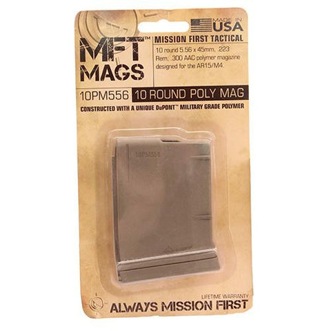 AR15 Magazine - 10 Rounds, Scorched Dark Earth