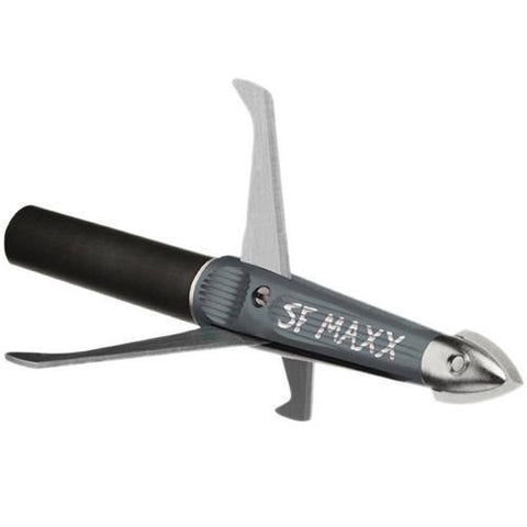 Mechanical Broadhead - Spitfire Maxx, 3 Blades, 100 Grains, 1 3-4" Cutting Diameter, Per 3