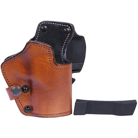3 Layer Synthetic Leather Belt Holster - Beretta PX4 Storm, Brown, Right Hand