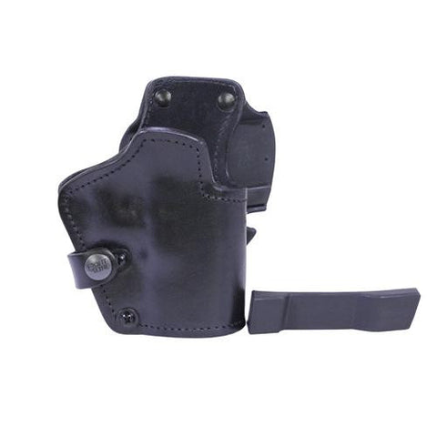3 Layer Synthetic Leather Belt Holster - Glock 30, Black, Right Hand