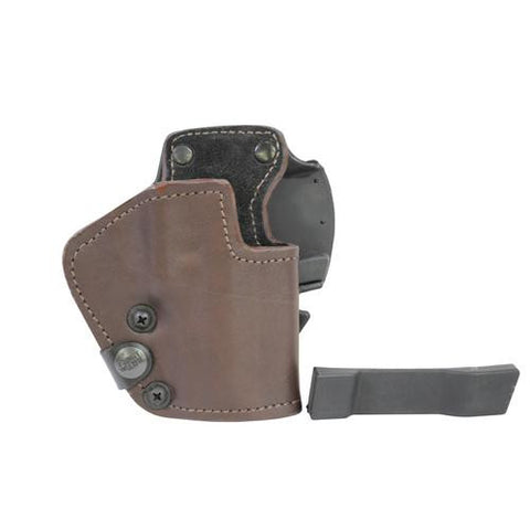 3 Layer Synthetic Leather Belt Holster - Beretta 8000, Brown, Right Hand