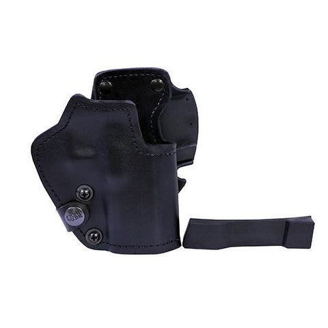 3 Layer Synthetic Leather Belt Holster - Glock 17-22-31. Black, Right Hand