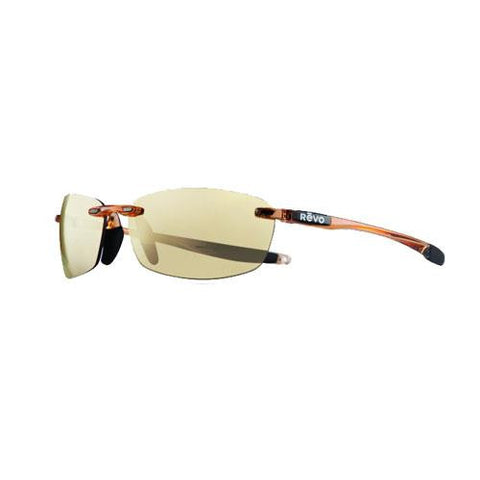 Descend E Sunglasses - Blush Frames, Champagne Serilium Lens