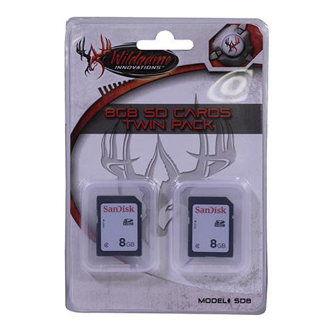 8GB SD Cards, 2 Pack