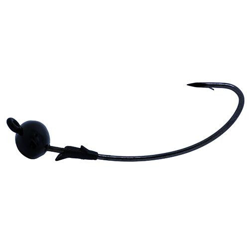 TroKar Scorpion Shakey Head Black - 1-4 oz., Black, Per 3