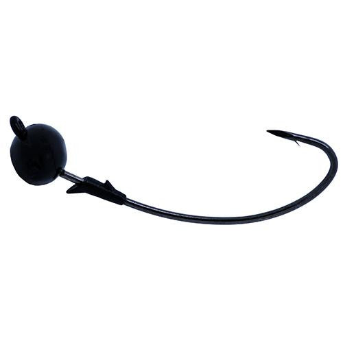 TroKar Scorpion Shakey Head Black - 5-16 oz., Black, Per 3