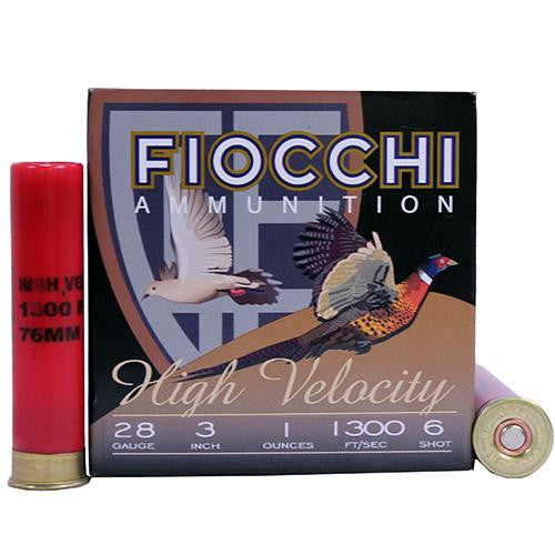 28 Gauge -  High Velocity, 3" Chamber, 6 Shot, 1 oz