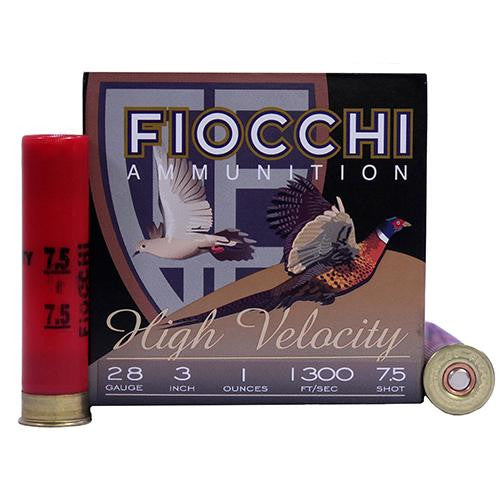 28 Gauge -  High Velocity, 3" Chamber, 7 1-2 Shot, 1 oz, Per 25