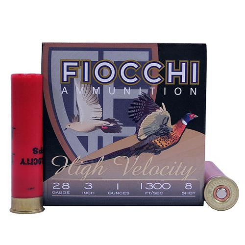 28 Gauge -  High Velocity, 3" Chamber, 8 Shot, 1 oz