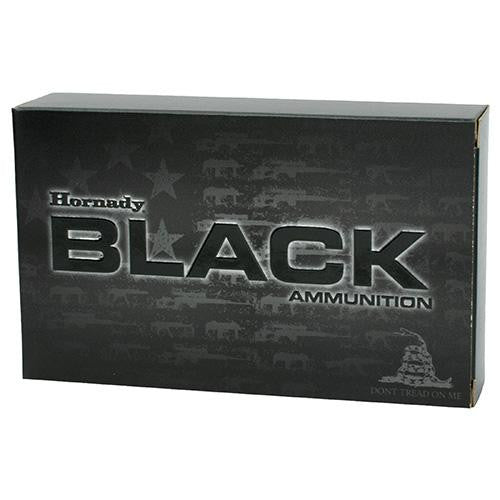 5.56 NATO - Black Ammunition, 62 Grains, Full Metal Jacket, Per 20