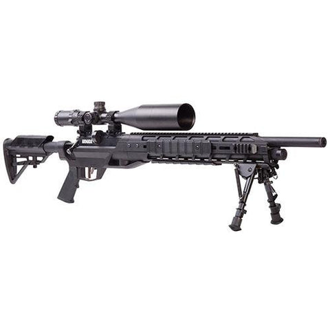 Armada Air Rifle - .25 Caliber, Bolt Action, Synthetic Srock with 4-16x56mm Center Point Scope