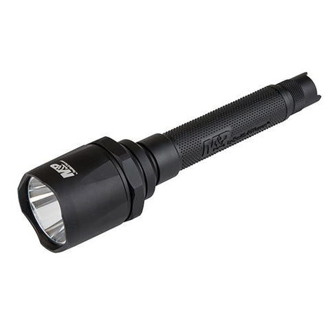 Delta Force Flashlight - FS-10, LED with 4 CR123A Batteries Aluminum Black