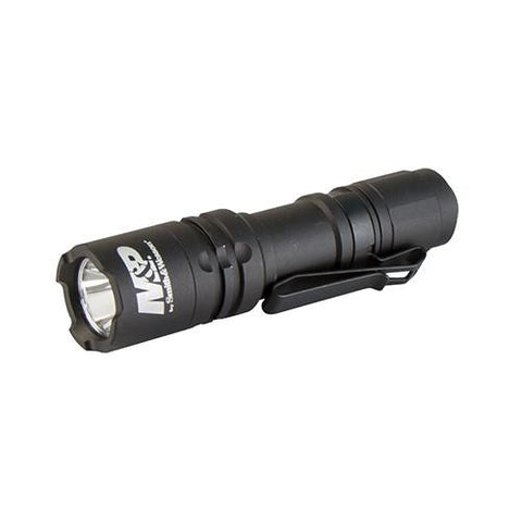 Delta Force Flashlight - CS-10, LED with 1 AA Battery Aluminum Black