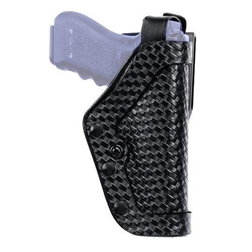 Pro 2 Holster - Jacket Slot, Size 21, Mirge Basketweave Black, Right Hand